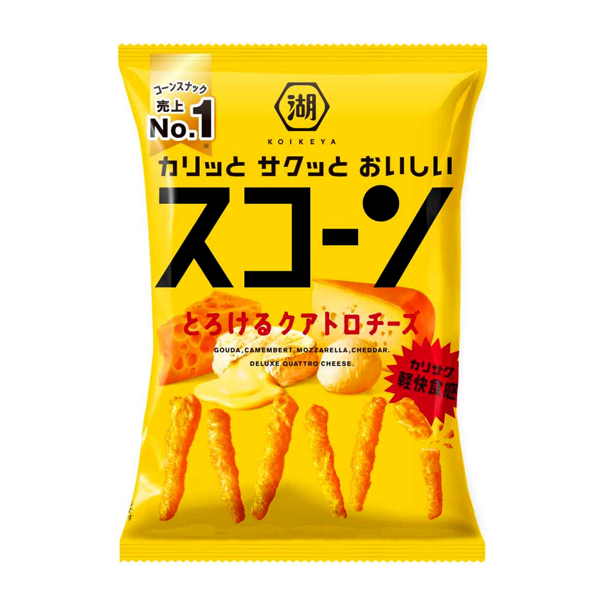 Koikeya Sucorn Melting Quattro Cheese
